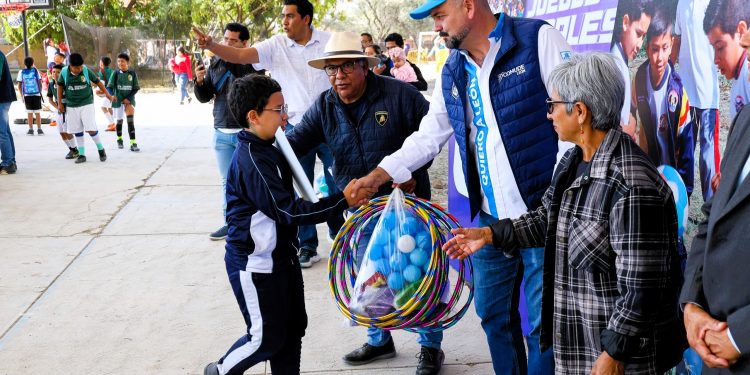 Más de 600 niños participan en segunda jornada de Juegos Deportivos Rurales en La Sandía