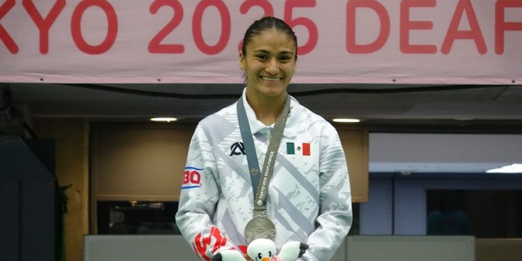 Isabel Huitrón alcanza la plata en los Juegos Sordolímpicos 2025