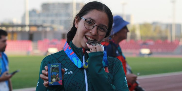 Parapanamericanos Juveniles: Regina Cervera sube al podio con plata en para atletismo