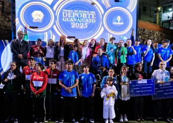 Guanajuato Capital premia a sus deportistas destacados y celebra su mejor año en la historia reciente