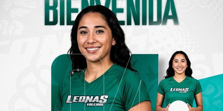 Andrea Maldonado será la primera capitana de Leonas Voleibol