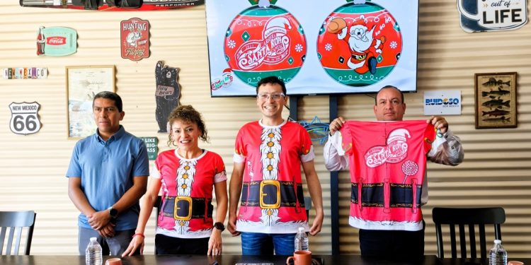 Presentan la carrera Santa Run Capital 2025 para apoyar a familias vulnerables