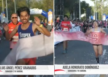 Luis Ángel Pérez y Adela Honorato reinan en los 21k de la Carrera Flexi 90 años