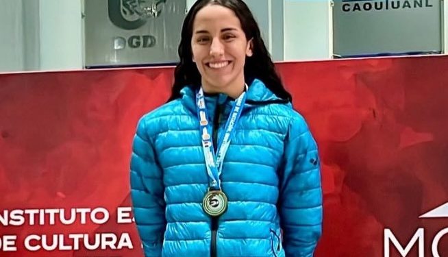 Destaca Celia Pulido en el Abierto Mexicano de Natación Curso Corto 2025