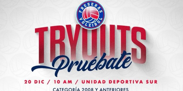 Freseras Voleibol busca talento local de cara a su debut en la Liga de Voleibol Profesional