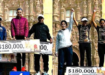 José Luis Almaguer y Caroline Jebiwot triunfan en el primer Maratón Internacional de Dolores Hidalgo