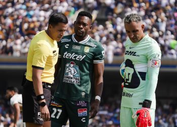 León no sostiene la ventaja y cede el empate ante Pumas; Cambindo se estrena como Fiera