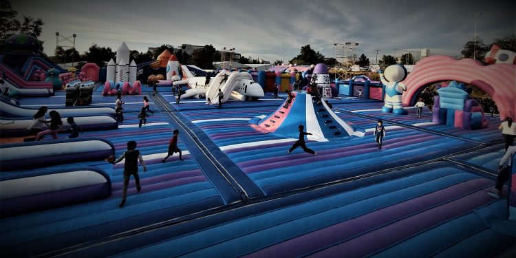 Gravity Bounce llega a Guanajuato con más de 400 metros cuadrados de diversión deportiva