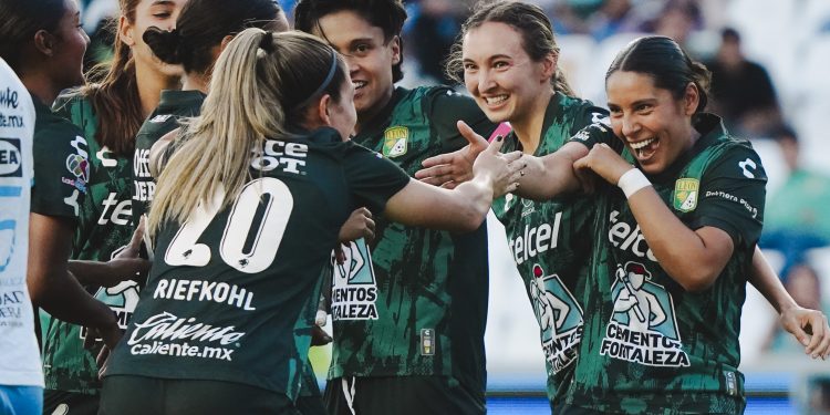 León Femenil arrolla a Puebla y firma la mayor goleada en su historia