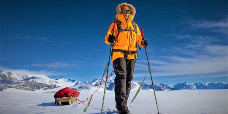 La exploradora leonesa Andrea Dorantes hace historia: primera latinoamericana en conquistar el Polo Sur en solitario
