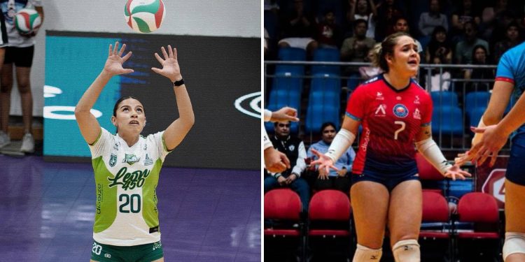Llegan Leonas de León y Freseras de Irapuato al ecuador de la Liga de Voleibol en el fondo de la tabla