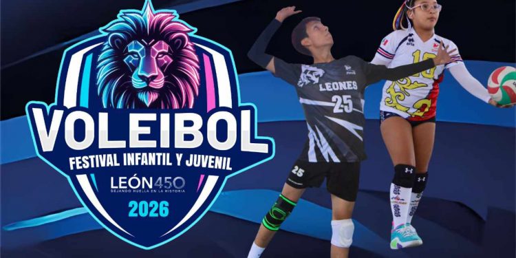 En 2026, vuelve a León el Festival Infantil y Juvenil de Voleibol