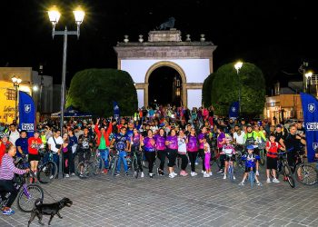 Más de mil ciclistas ruedan contra la violencia de género en León