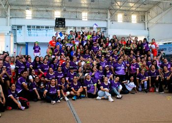 Más de 700 mujeres cerraron el Foro Mujeres en Movimiento con una gran fiesta de zumba