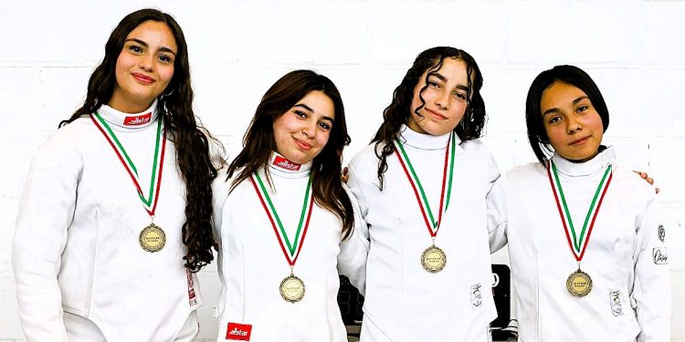 Esgrimistas leonesas hacen historia rumbo a la Olimpiada Nacional 2026