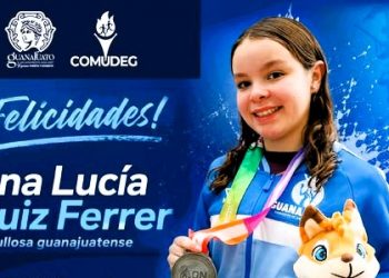 La cuevanense juvenil Ana Lucía Ruiz gana plata en Clavados Sincronizados en ON CONADE 2026