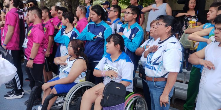 Guanajuatenses participan en el Circuito Mexicano de Paratletismo