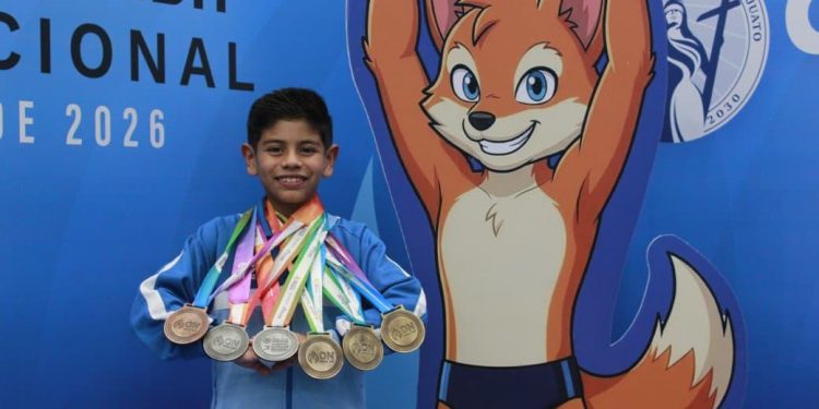 Olimpiada Nacional: Iker Cruz, máximo medallista para Guanajuato en una vasta cosecha en clavados