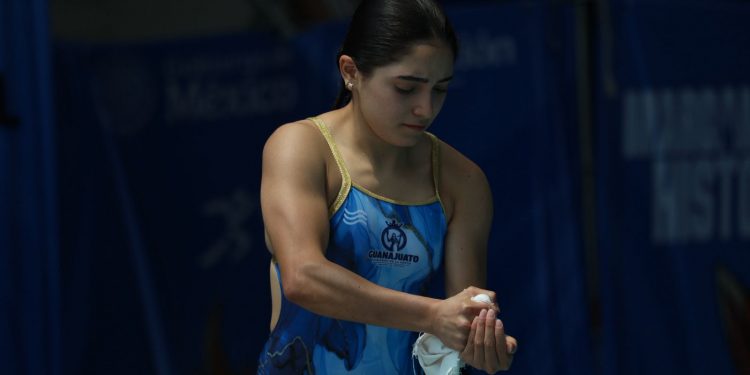 Olimpiada Nacional: Aime Cano le da a Guanajuato su primera medalla en clavados