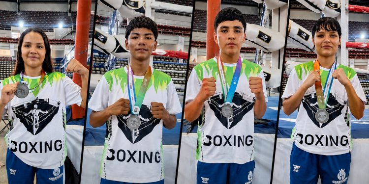 Cuatro platas para Guanajuato en el boxeo de la Olimpiada Nacional 2026