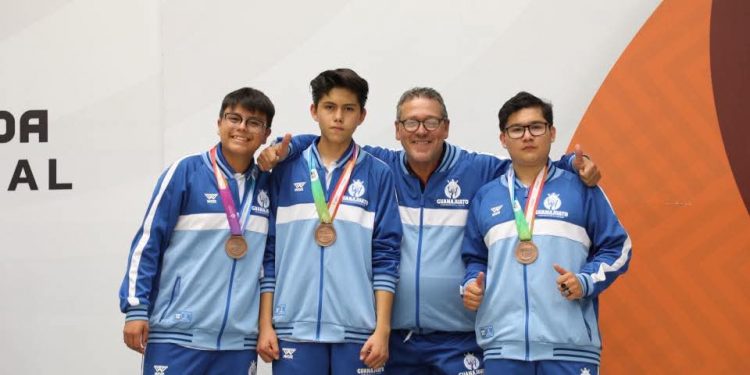 Jornada de bronce para Guanajuato en tiro con arco y tiro deportivo