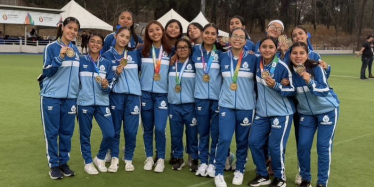 Equipo femenil de Guanajuato se consagra tetracampeón en hockey sobre pasto