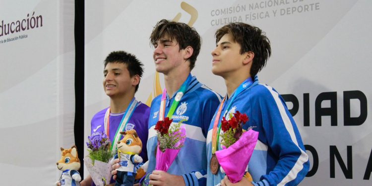 Guanajuato supera cosecha de medallas en natación obtenidas en 2025