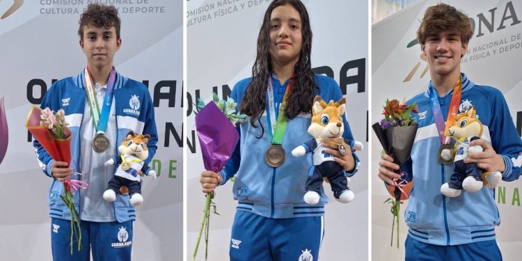 Caen las primeras medallas para Guanajuato en la natación, incluidos dos oros
