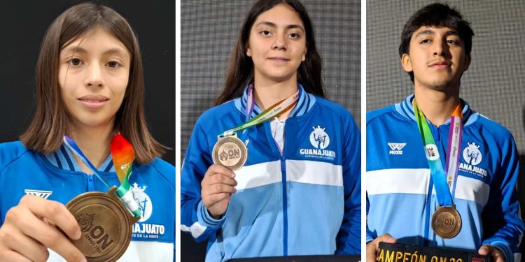 Olimpiada Nacional: Guanajuato brilla con tres oros en taekwondo