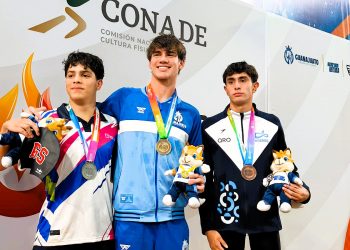 Destaca delegación guanajuatense en segunda jornada de natación de la Olimpiada Nacional 2026