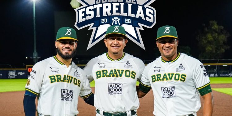Bravos de León aporta a tres peloteros al Juego de Estrellas LMB 2026