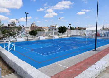 Rehabilitan el Parque Deportivo Vecinal en Campestre de Jerez