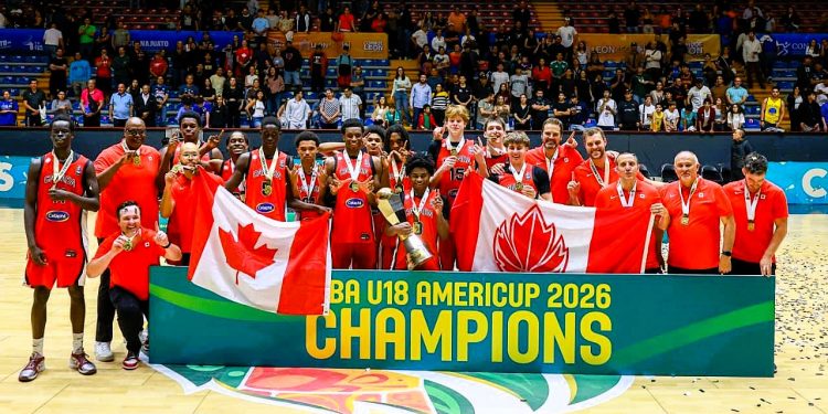 Canadá vence a Estados Unidos y conquista la FIBA AmeriCup Sub-18 León 2026