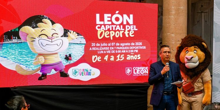 COMUDE León abre inscripciones para Cursos de Verano 2026 con capacidad para más de 4 mil participantes