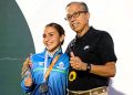 La atleta cuevanense Rosa Estefanía Velázquez suma plata en los Juegos Escolares 2026