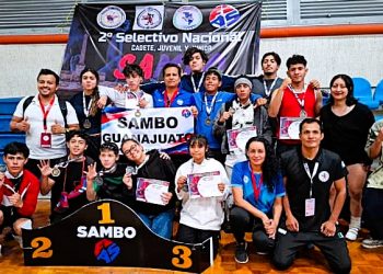 Guanajuato brilla en el Nacional de Sambo: 10 oros y segundo lugar general
