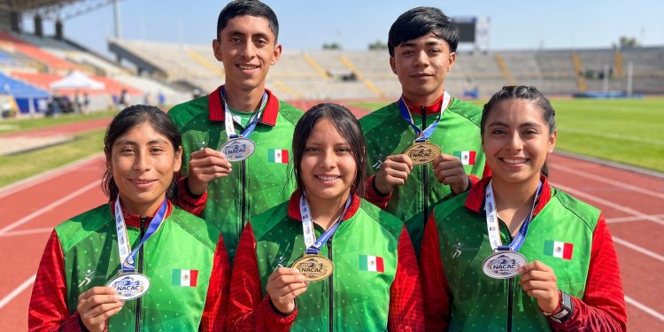 Guanajuatenses se cuelgan medallas en el Campeonato NACAC U18-U23