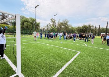 Celaya: Mundial Social estrena cancha en Villas de Celanese