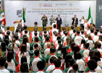 México abandera a su delegación rumbo a los Juegos Centroamericanos y del Caribe Santo Domingo 2026