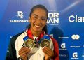 Celia Pulido suma doble oro y roza el récord nacional en San Salvador