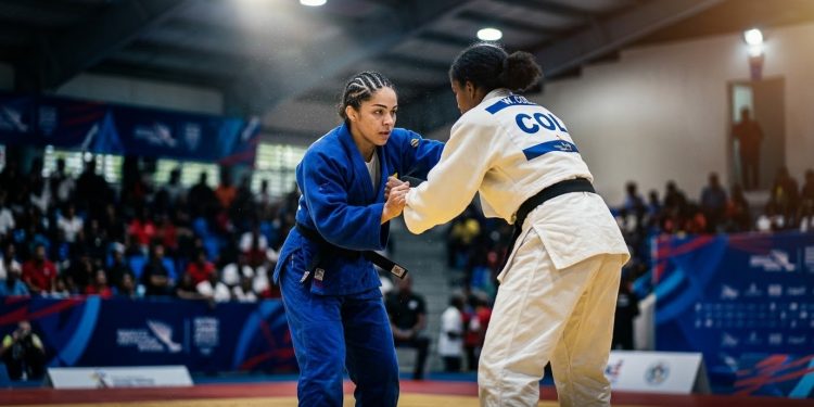 La atleta guanajuatense Paulina Martínez asegura el bronce en el arranque del judo centroamericano