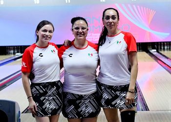 La bolichista guanajuatense Iliana Lomelí guía a México al bronce en Santo Domingo