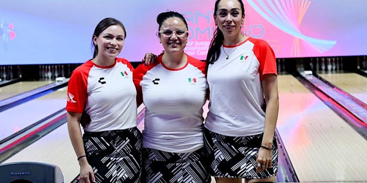 La bolichista guanajuatense Iliana Lomelí guía a México al bronce en Santo Domingo