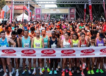 Los guanajuatenses Luis Ángel Granados y José Luis Almaguer hacen el dos y tres en el XXXI Medio Maratón de Tijuana