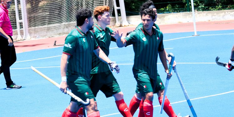 México consigue su primera victoria en hockey sobre césped varonil en Santo Domingo 2026