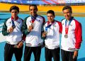 El ciclista leonés Nacho Prado brilla en la plata de México en persecución por equipos