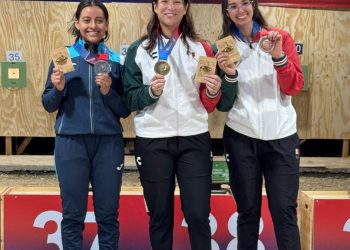 Santo Domingo 2026: Conquista Goretti Zumaya doble oro en rifle de aire 10m