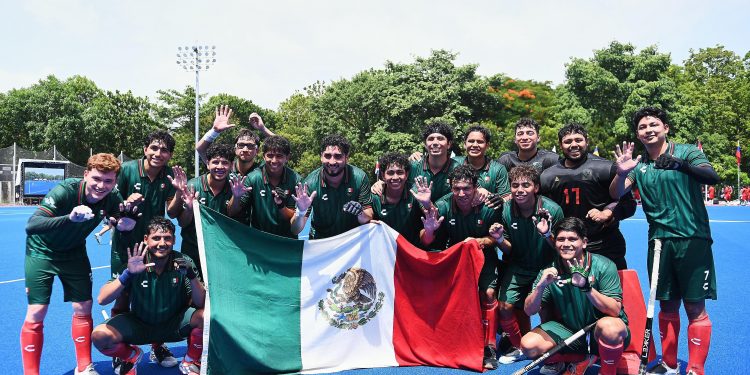 Con Alberto Rangel y Alan Estrada, México se hace del bronce en hockey sobre pasto varonil