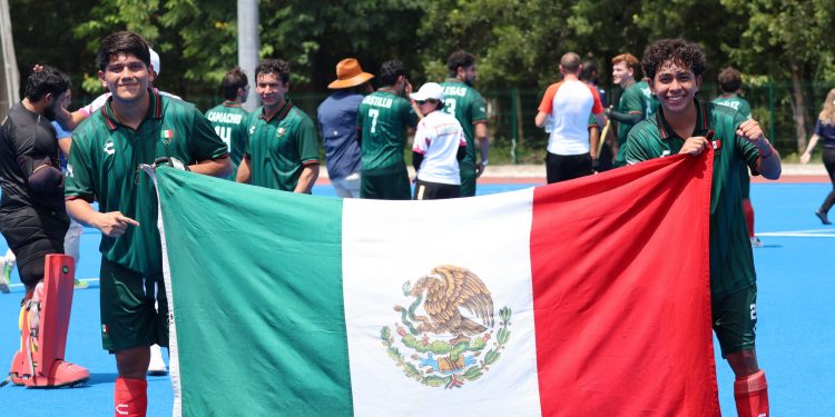 Con Alberto Rangel y Alan Estrada, México se hace del bronce en hockey sobre pasto varonil