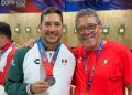 Santo Domingo 2026: Carlos González suma plata por equipos en el inicio del tiro deportivo